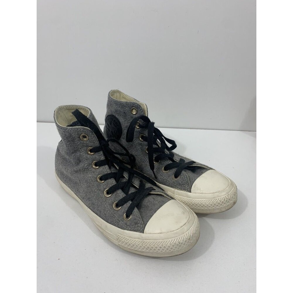 Lightly Worn Converse High Tops Chuck Taylor All Star Grey & Black Women's 6.5